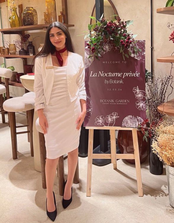 Manal Y. — Hôtesse VIP Vista Events, talent événementiel à Casablanca